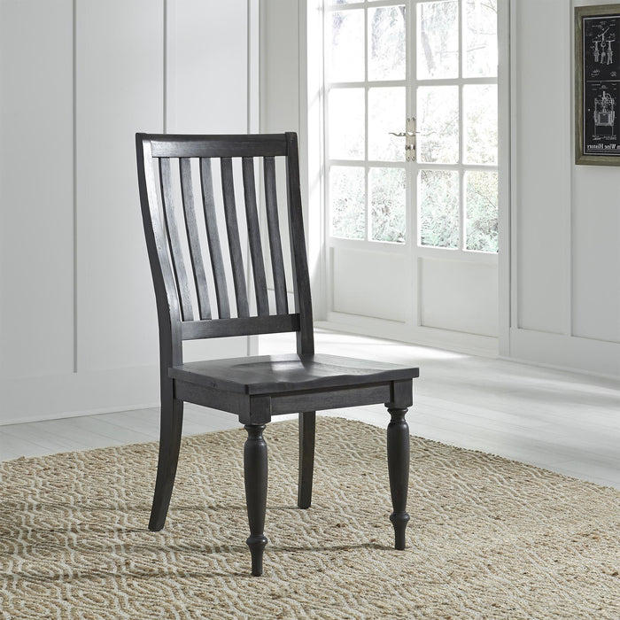 Harvest Home Slat Back Side Chair (RTA) - Furniture World