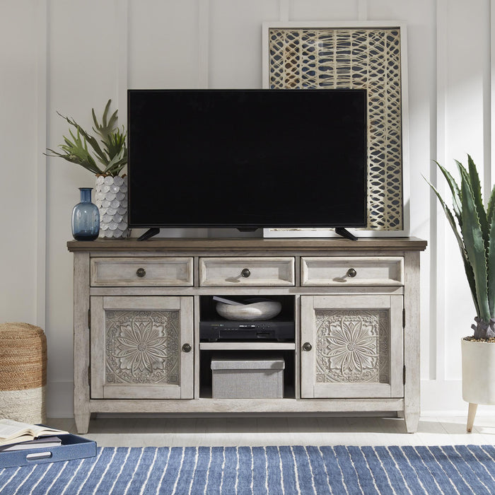 Heartland 56 Inch Tile TV Console - Furniture World