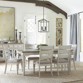 Heartland 7 Piece Rectangular Table Set - Furniture World