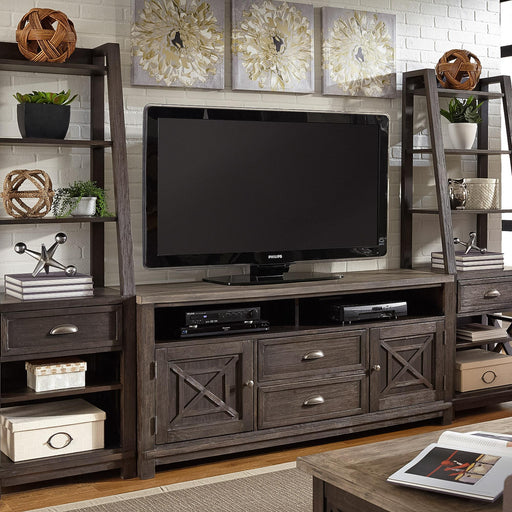 Heatherbrook Entertainment Center with Piers - Furniture World