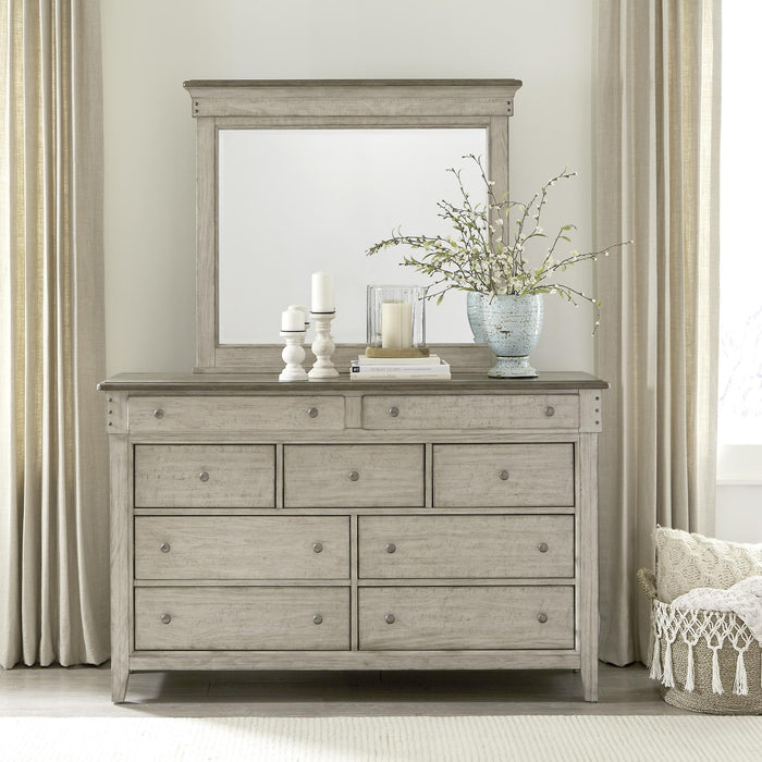 Ivy Hollow Dresser & Mirror - Furniture World