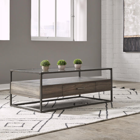Jamestown Rectangular Cocktail Table - Furniture World