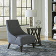 Kendall Upholstered Accent Chair - Blue - Furniture World