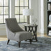 Kendall Upholstered Accent Chair - Charcoal - Furniture World