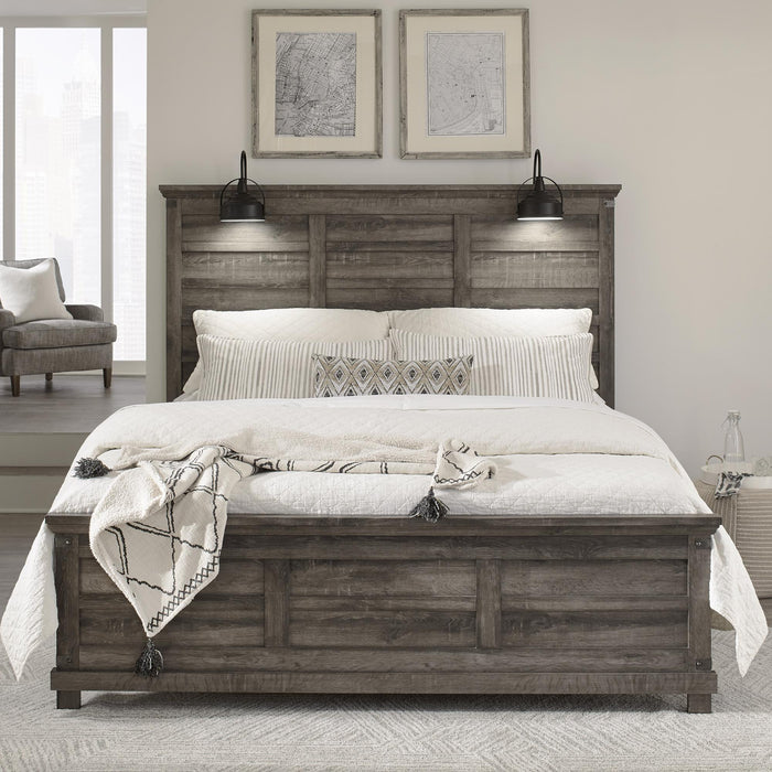 Lakeside Haven King Panel Bed - Furniture World