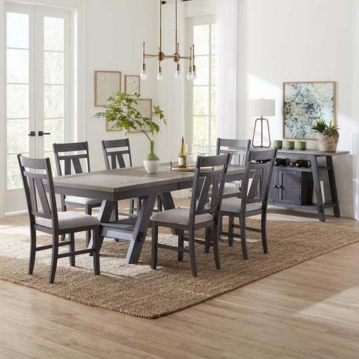 Lawson 7 Piece Rectangular Table Set - Furniture World