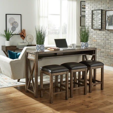 Lennox 4 Piece Console Set - Furniture World