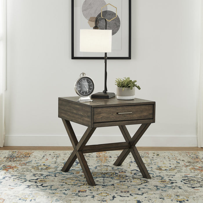 Lennox Drawer End Table - Furniture World