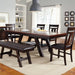 Lawson 6 Piece Rectangular Table Set - Furniture World