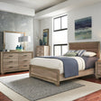 Sun Valley King California Uphosltered Bed, Dresser & Mirror, Chest - Furniture World
