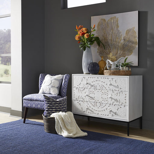 Woodlyn 3 Drawer Accent Cabinet - Furniture World