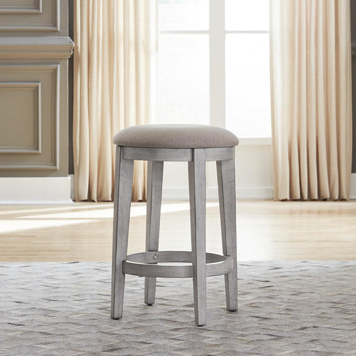 Ocean Isle Uph Console Stool - Furniture World