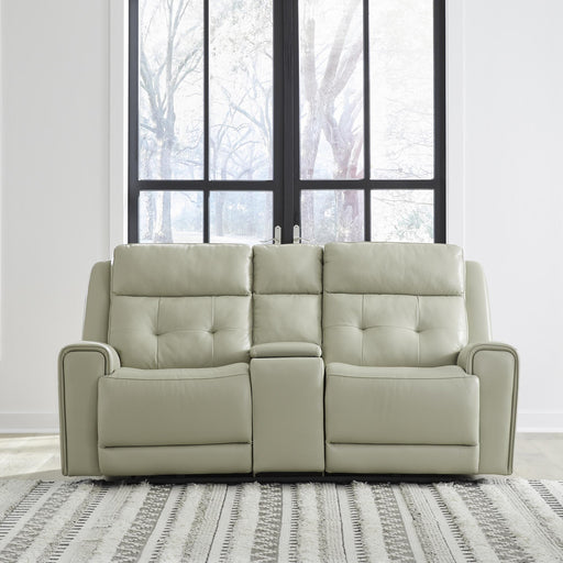 Carrington Loveseat w/Console P3 & ZG - Baja Stone - Furniture World