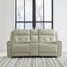 Carrington Loveseat w/Console P3 & ZG - Baja Stone - Furniture World