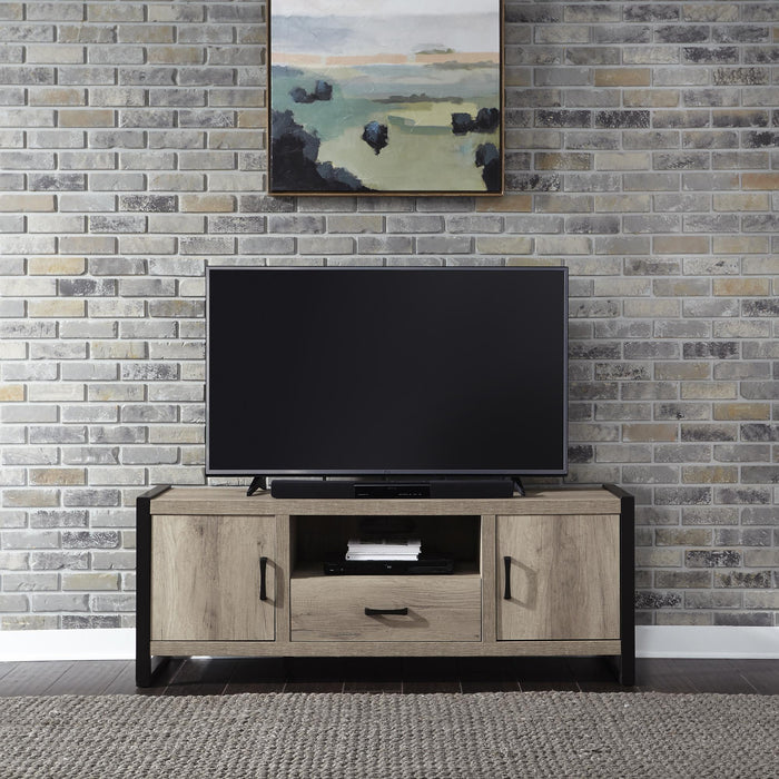 Sun Valley 64 Inch TV Console w/ Faux Metal - Furniture World