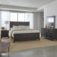 Allyson Park Queen Panel Bed, Dresser & Mirror, Nightstand - Furniture World