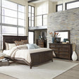 Saddlebrook Queen Panel Bed, Dresser & Mirror, Chest - Furniture World