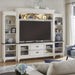 Allyson Park Entertainment Center with Piers - Furniture World