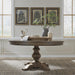 Americana Farmhouse Pedestal Table Set - Furniture World