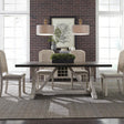 Willowrun 5 Piece Trestle Table Set - Furniture World