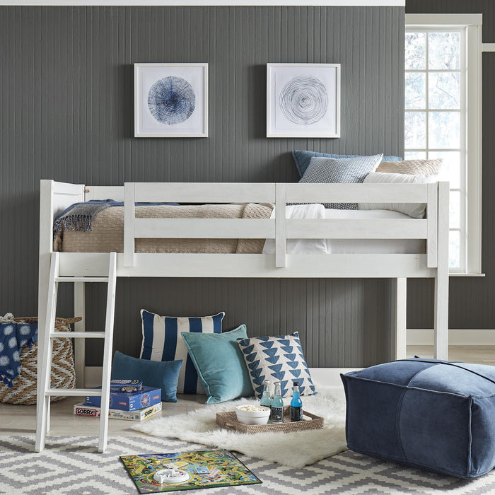 Allyson Park Twin Loft Bed Open - Furniture World