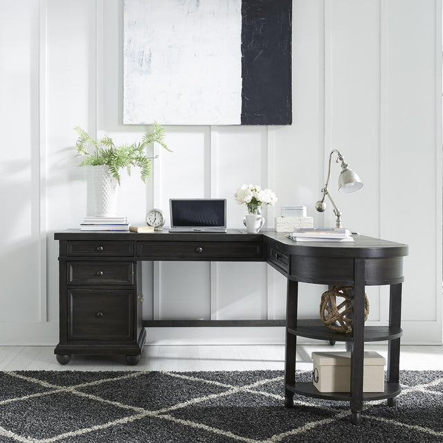 Harvest Home Opt L Shaped Desk Set - Furniture World