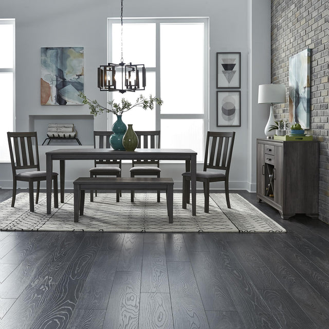 Tanners Creek 6 Piece Rectangular Table Set - Furniture World
