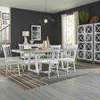 Palmetto Heights Opt 7 Piece Double Pedestal Table Set - Furniture World