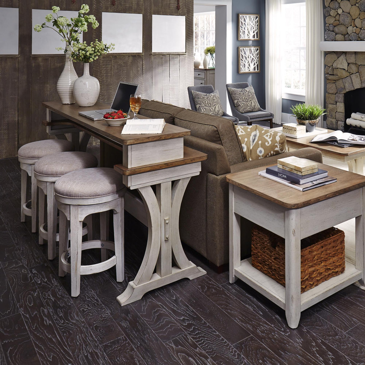 Farmhouse Reimagined 4 Piece Set - Furniture World