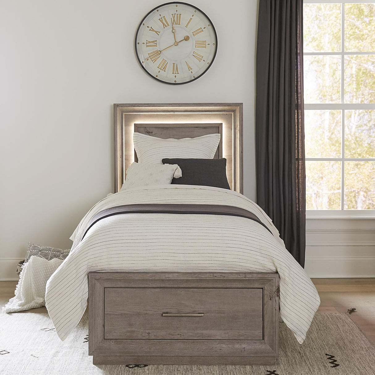 Horizons Twin Storage Bed - Furniture World