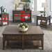 Lake House 3 Piece Set (1-Cocktail 2-End Tables) - Furniture World