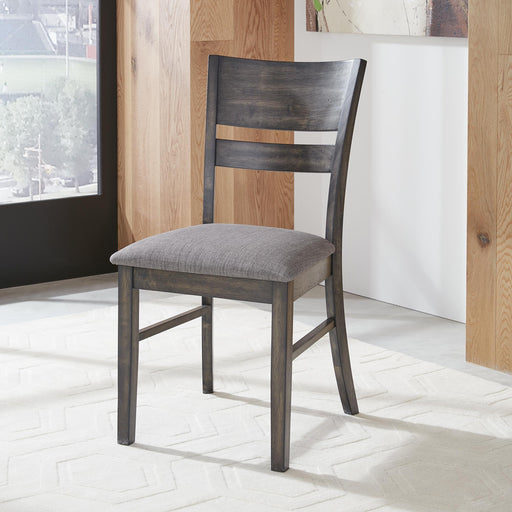 Anglewood Slat Back Upholstered Side Chair - Furniture World