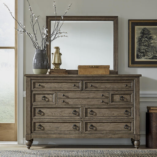 Americana Farmhouse Dresser & Mirror - Furniture World