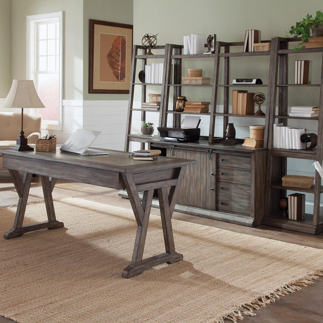 Stone Brook Complete 3 Piece Desk - Furniture World
