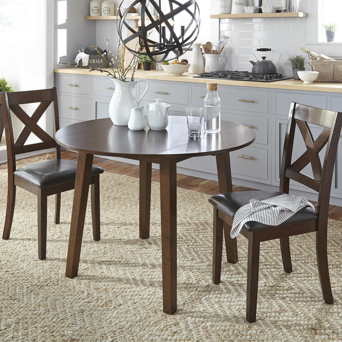 Thornton 3 Piece Drop Leaf Table Set - Furniture World