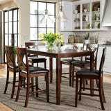Thornton 7 Piece Gathering Table Set - Furniture World
