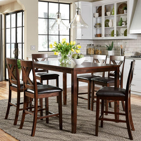 Thornton 7 Piece Gathering Table Set - Furniture World