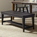 Hearthstone Ridge Bench - Black (RTA) - Furniture World