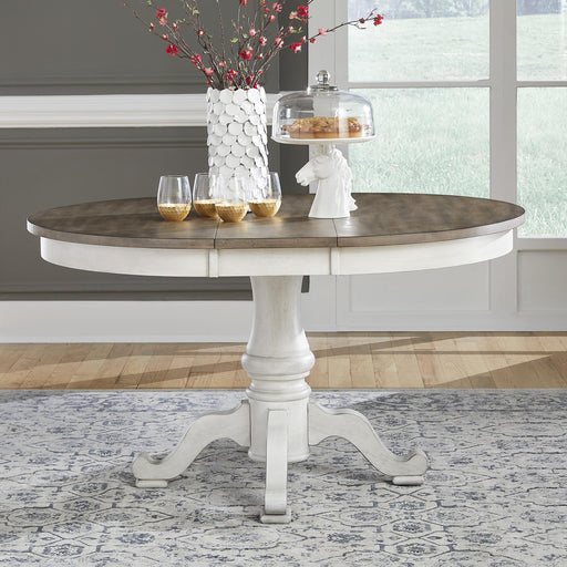 Ocean Isle Pedestal Table Set - Furniture World