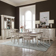 Abbey Road 7 Piece Rectangular Table Set - Furniture World