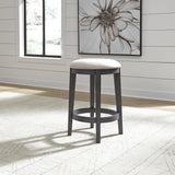 Ocean Isle Uph Console Stool - Furniture World