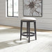 Ocean Isle Uph Console Stool - Furniture World