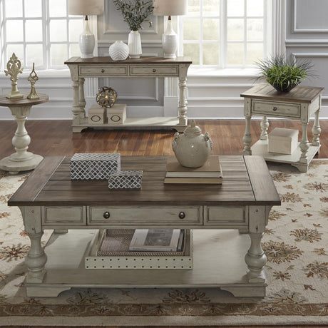 Morgan Creek 3 Piece Set (1-Cocktail 2-End Tables) - Furniture World