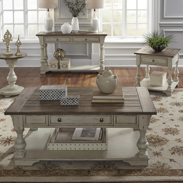 Morgan Creek 3 Piece Set (1-Cocktail 2-End Tables) - Furniture World
