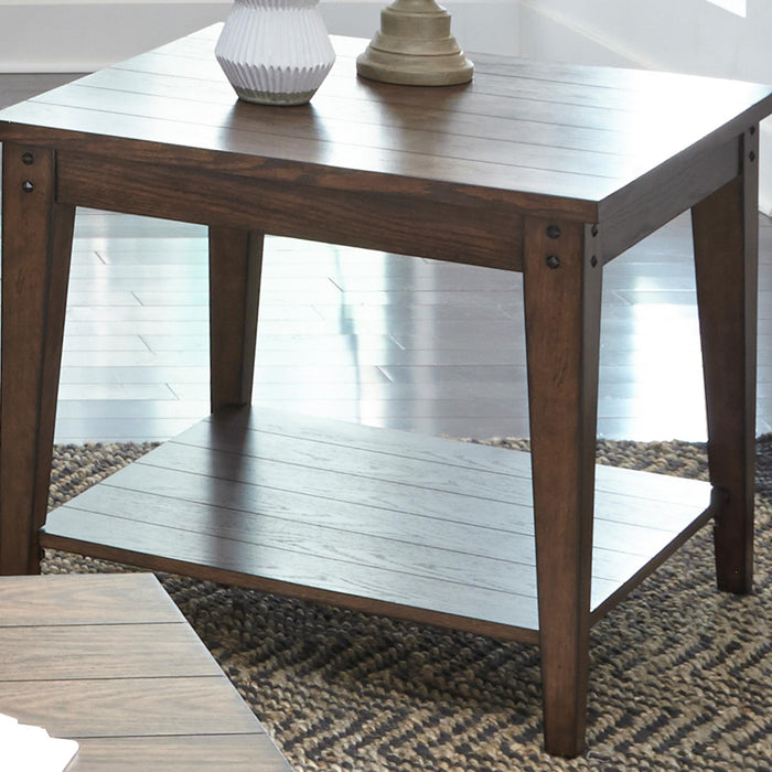 Lake House Square Lamp Table - Furniture World