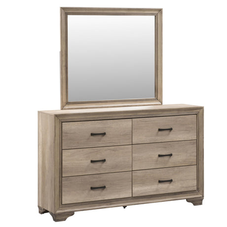 Sun Valley Queen Uph Bed, Dresser & Mirror - Furniture World
