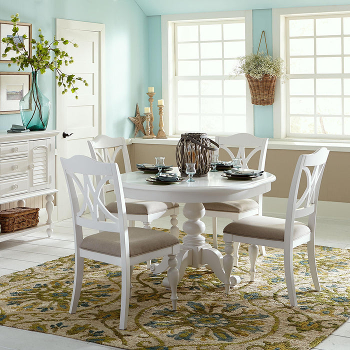 Summer House Pedestal Table - Furniture World