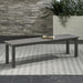Plantation Key Outdoor Dining Bench - Granite - Furniture World