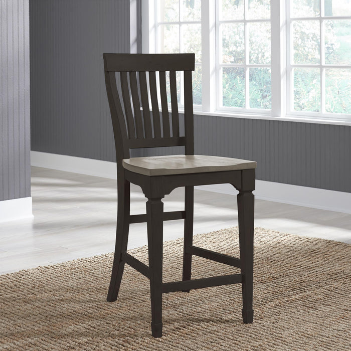 Allyson Park Counter Height Slat Back Chair - Furniture World