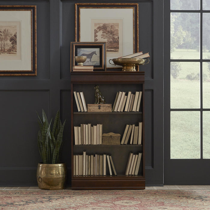 Brayton Manor Jr Executive 48 Inch Bookcase (RTA) - Furniture World